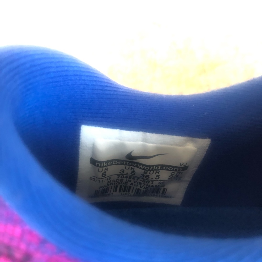 Nike Purple/Blue Roshe Sneaker (Size 6) - Picture 4 of 8